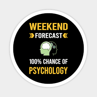 Weekend Forecast Psychology Magnet